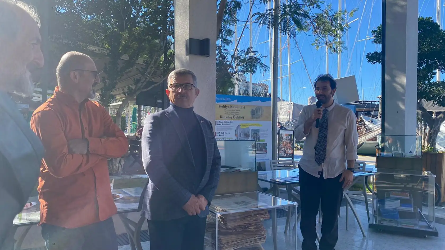 'Denizin Fethiye Yüzü' Fethiye Kültür Evi'nde sanatseverlerle buluştu