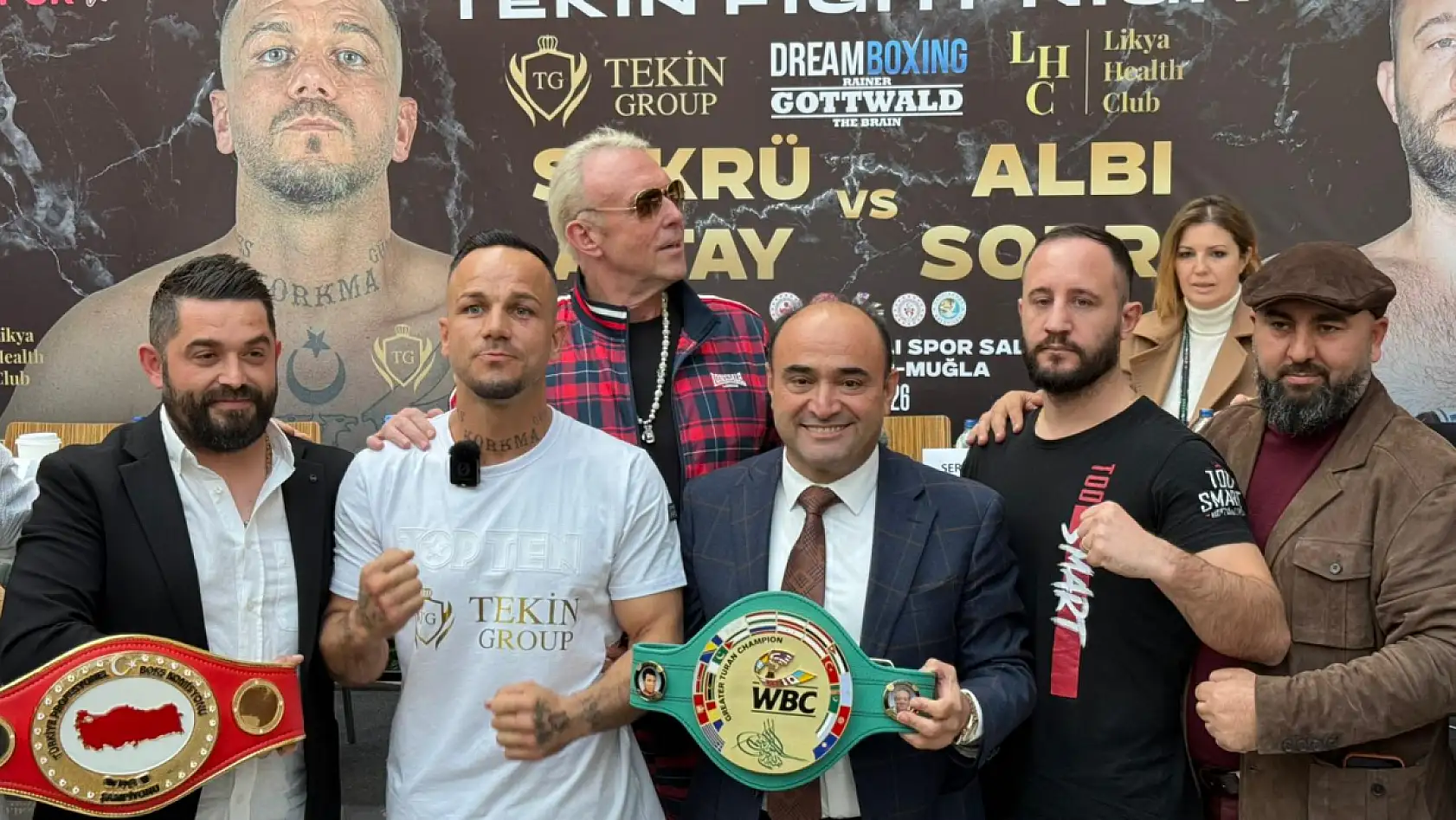 Tanıtımı Fethiye'de yapılan 'Büyük Boks Gecesi' Seydikemer'de