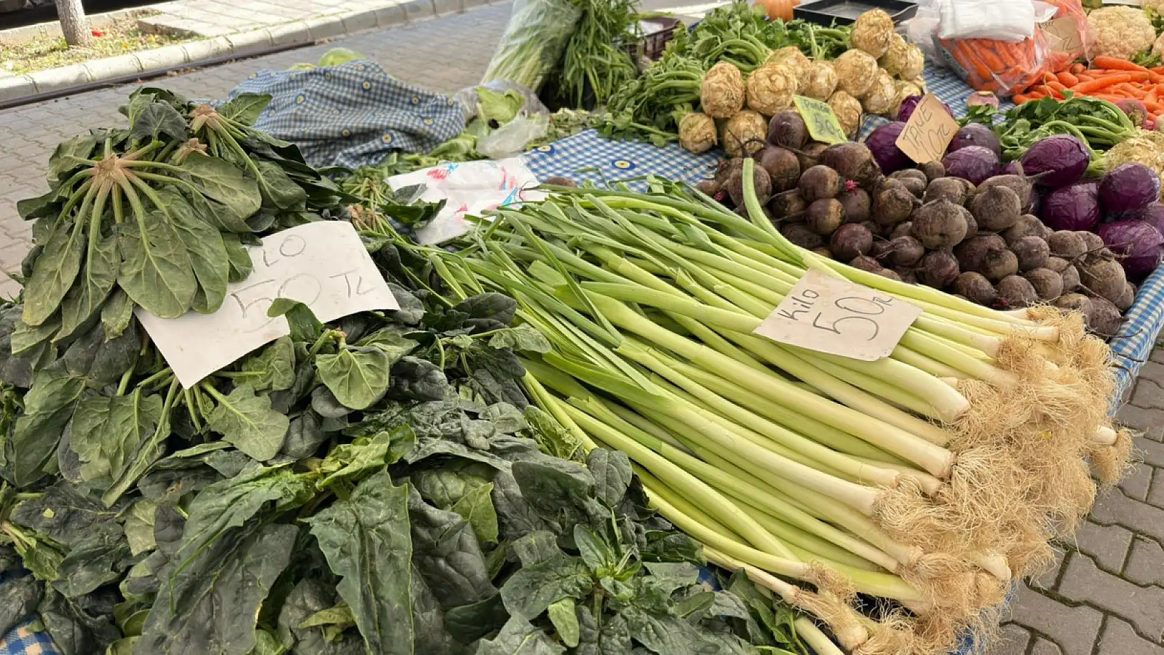 Çalış Pazarı'nda Tezgahlar Doldu, Fethiye'de Güncel Pazar Fiyatları