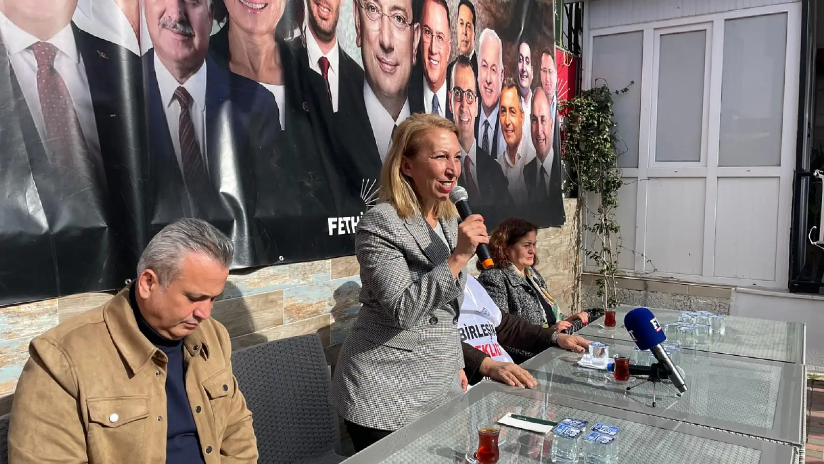 CHP Fethiye'de emeklilerle buluştu: 'Onurlu ve insanca yaşam hakkımız'