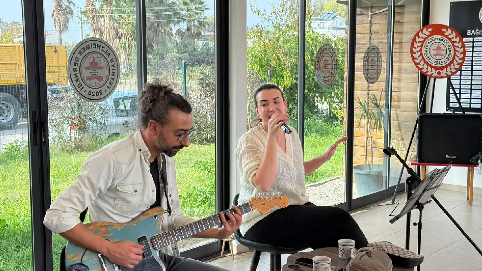 Fethiye Alzheimer Derneği'nde müzik dolu bir gün