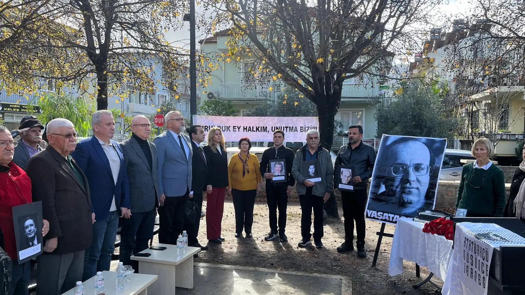 Fethiye'de 'Adalet, Demokrasi ve Laiklik' için bir araya geldiler