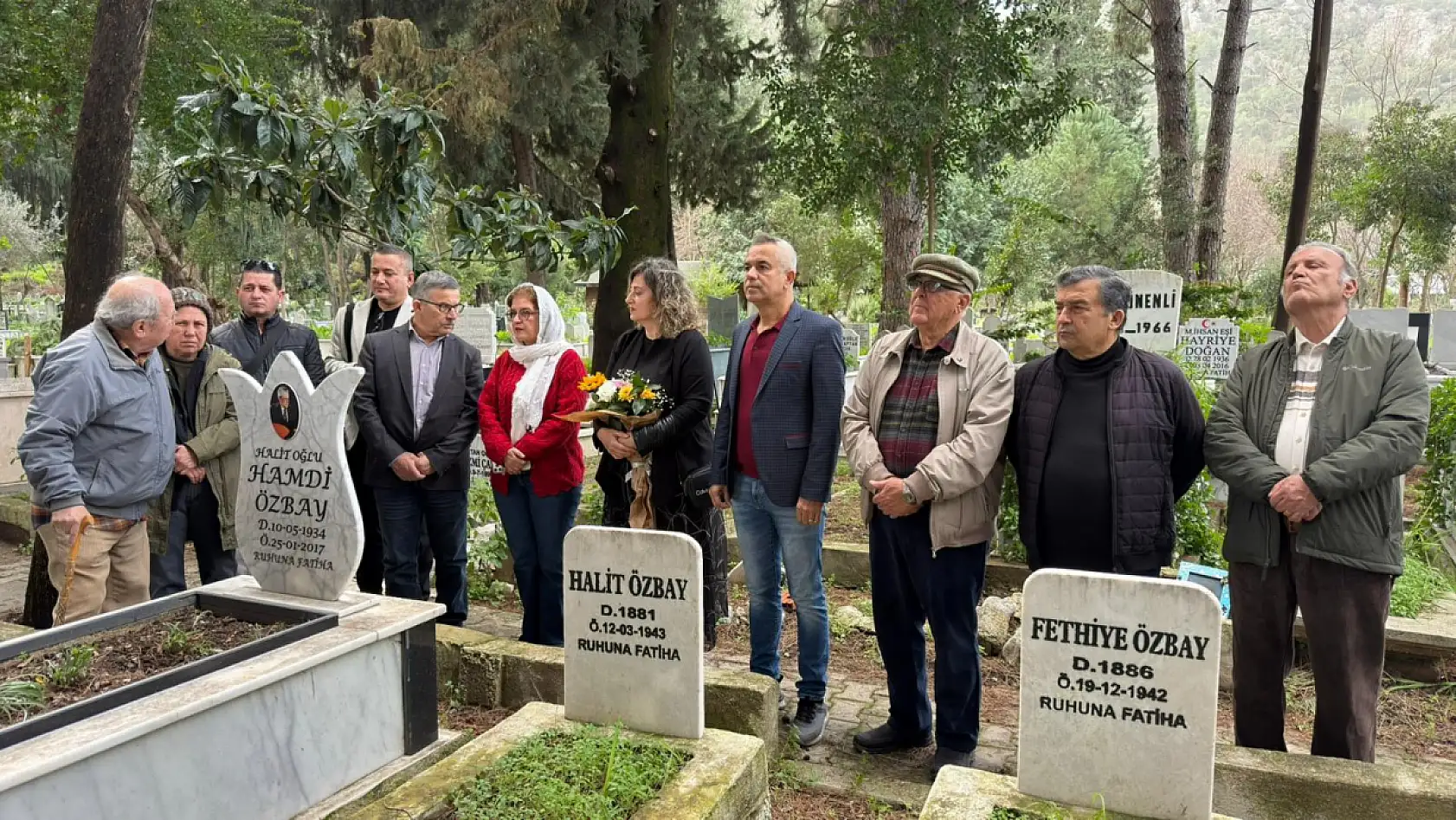 Ustalar Fethiye'de Buluştu: Hamdi Özbay Anıldı