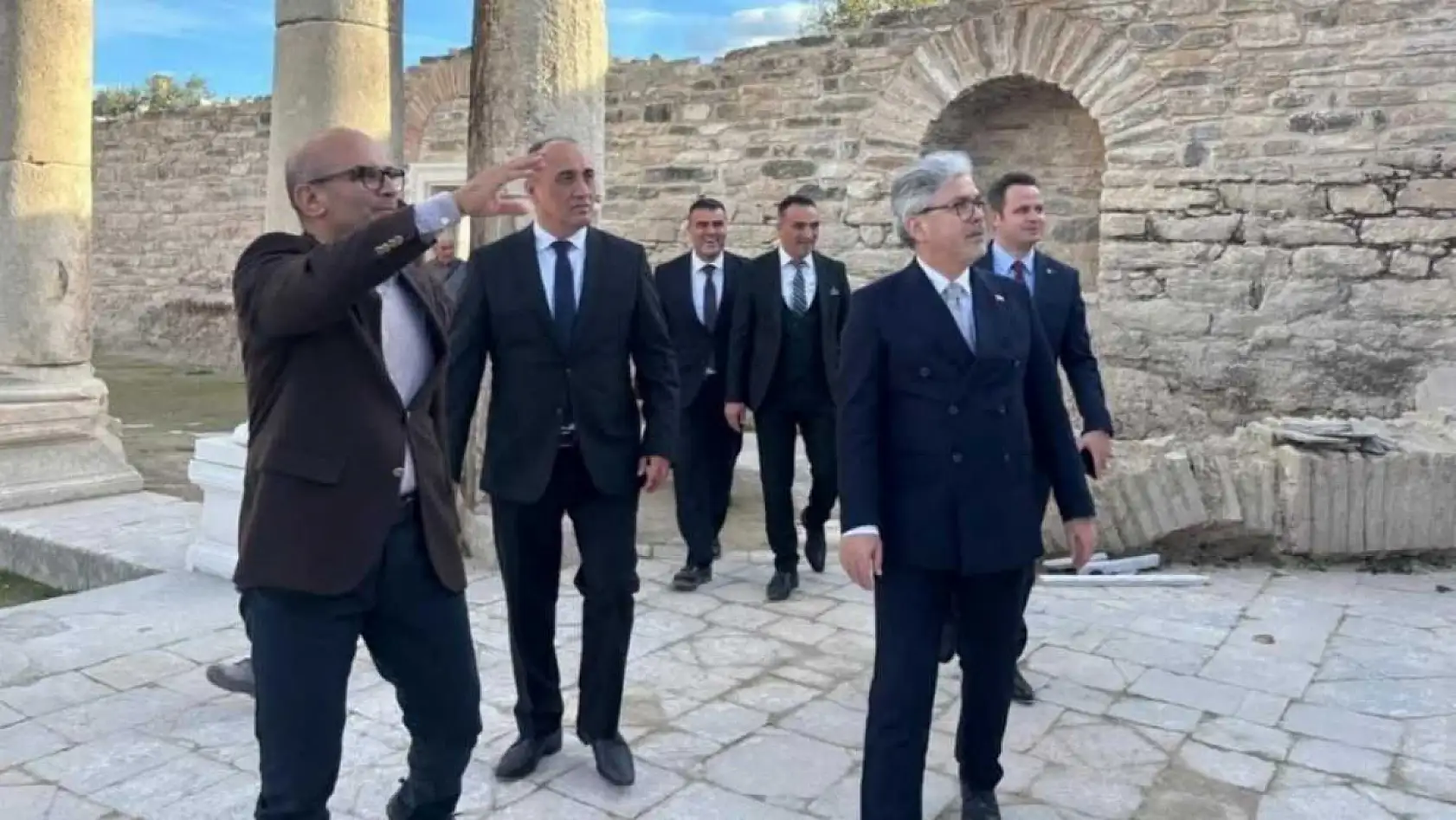 Bakan Yardımcısı Yelkenci, Stratonikeia Antik Kenti'ni gezdi