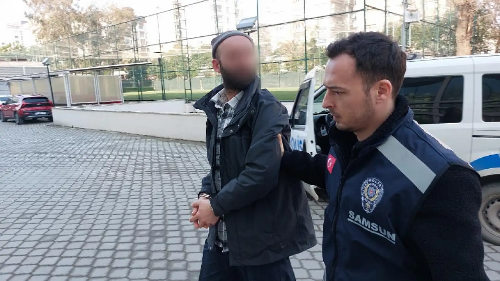 Eşini darptan adliyeye sevk edilen koca, 'Çıkınca öldüreceğim' deyince tutuklandı