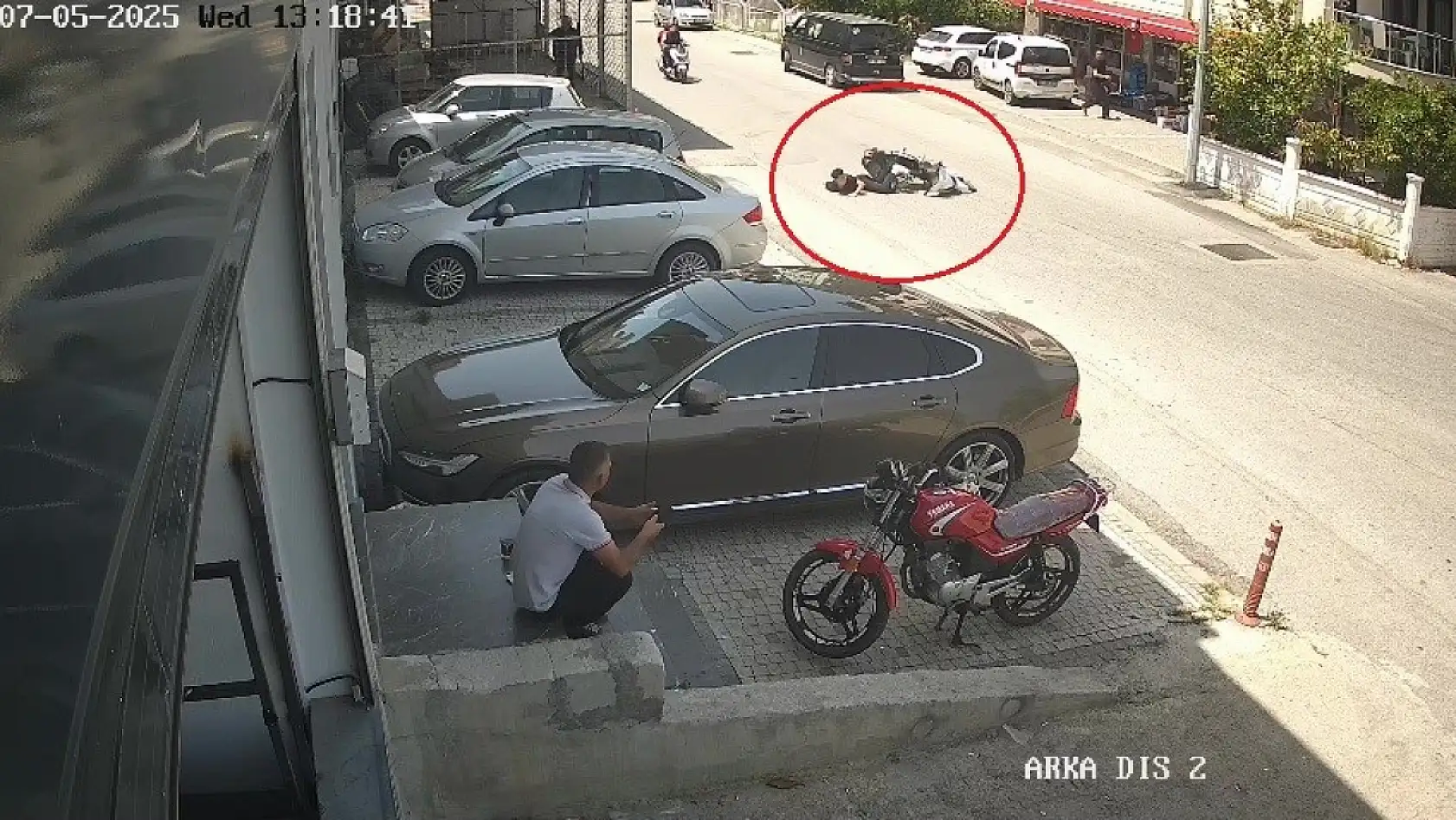 Kaza yaptığına pişman oldu: Hem yaralandı hem 60 bin lira ceza yedi