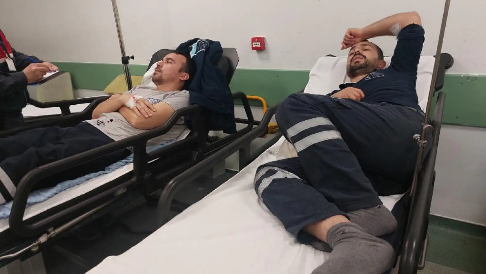 Aynı yemeği yediler, 133 işçi hastanelik oldu!