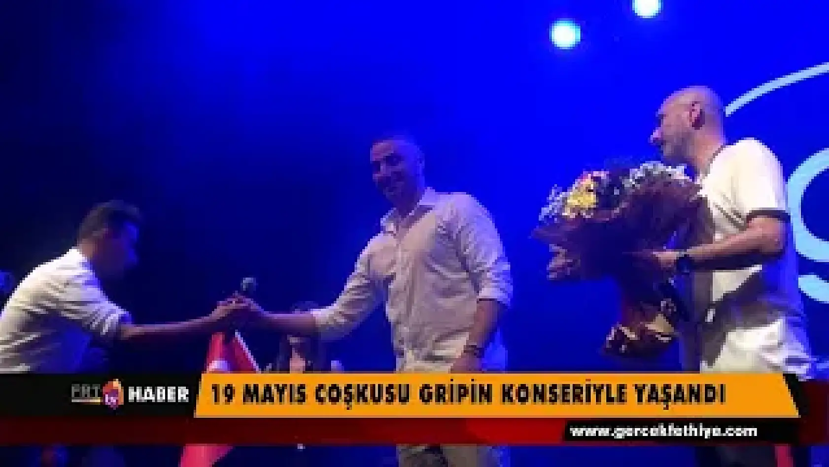 19 Mayıs Coşkusu Gripin Konseriyle Yaşandı