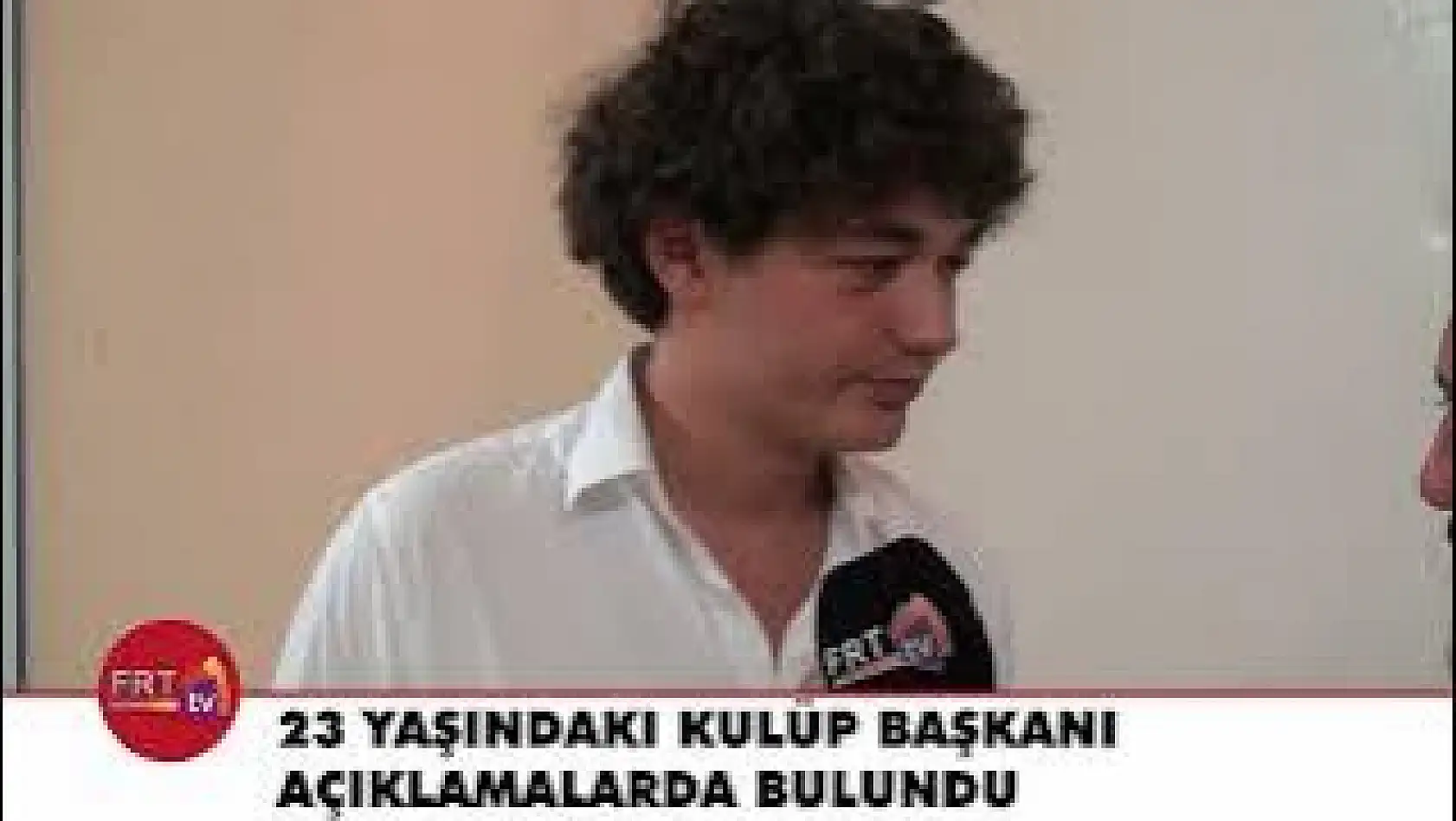 23 Yaşındaki Kulüp Başkanı Açıklamalarda Bulundu