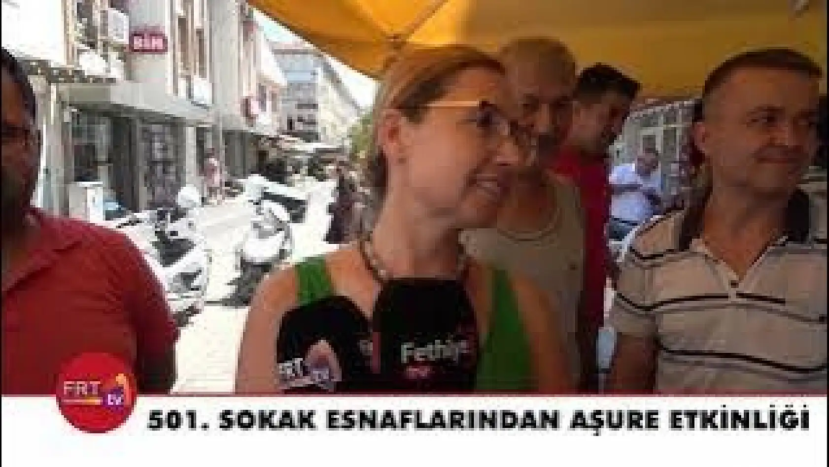 501. sokak esnaflarından aşure etkinliği