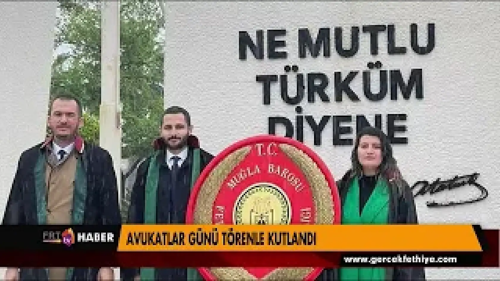 AVUKATLAR GÜNÜ TÖRENLE KUTLANDI