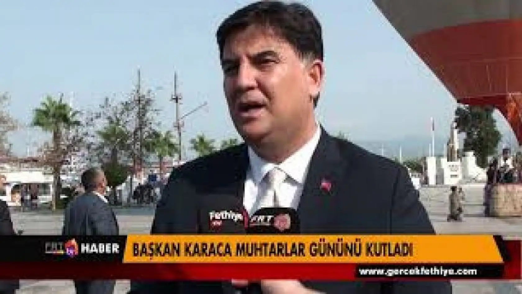 BAŞKAN KARACA MUHTARLAR GÜNÜNÜ KUTLADI