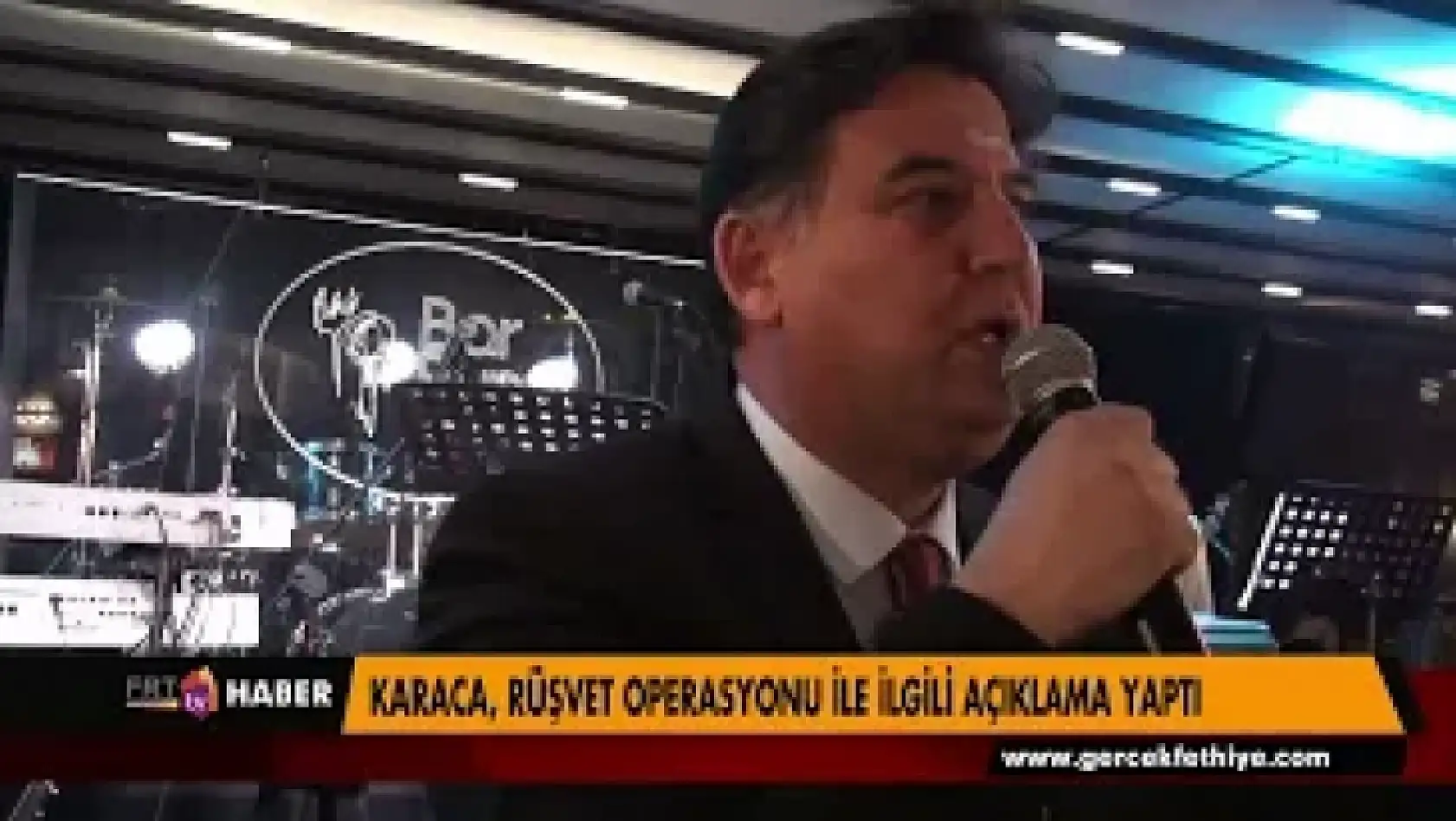 BAŞKAN KARACA, RÜŞVET OPERASYONU İLE İLGİLİ AÇIKLAMA YAPTI