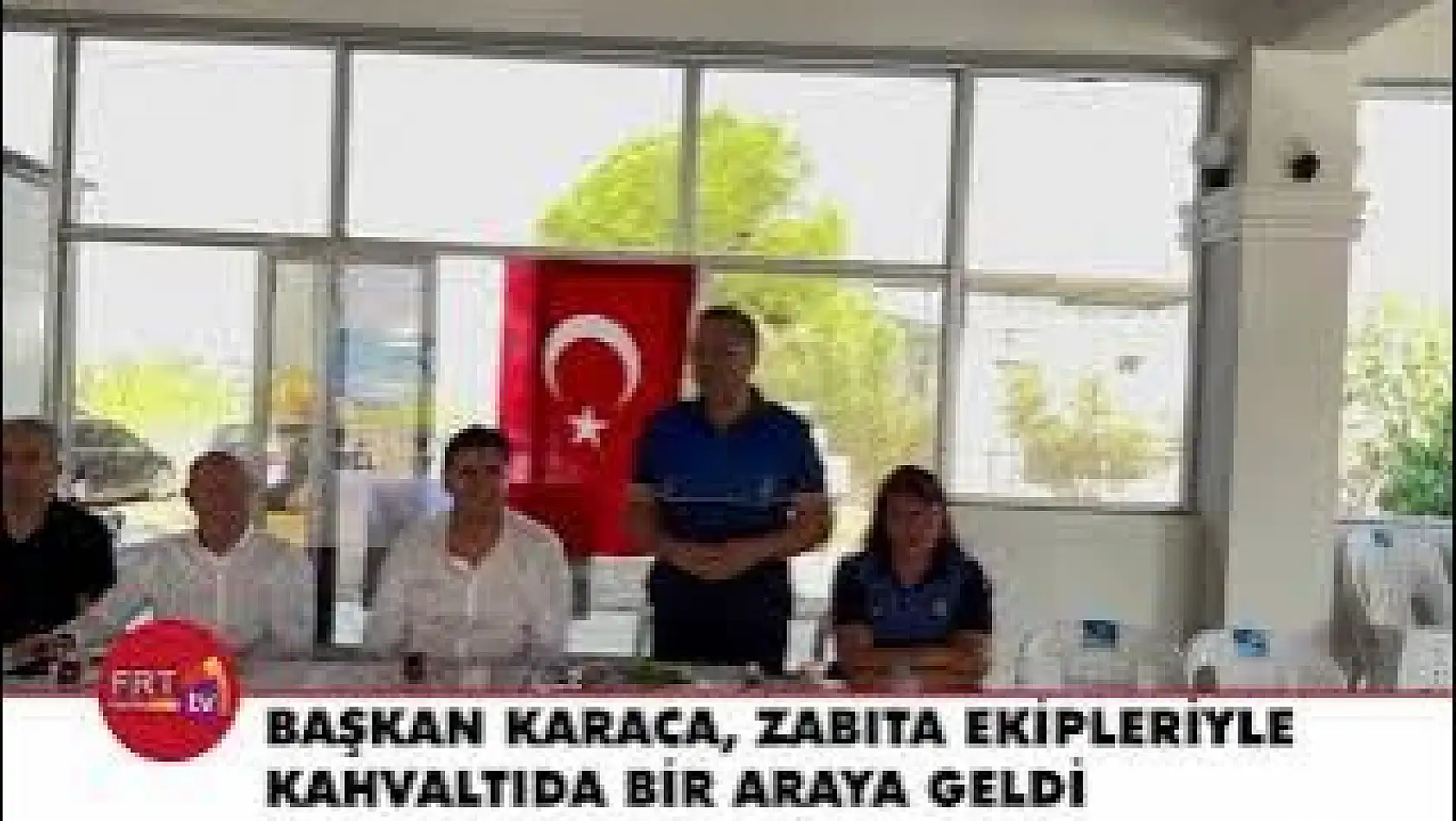 Başkan Karaca, Zabıta ekipleriyle kahvaltıda bir araya geldi