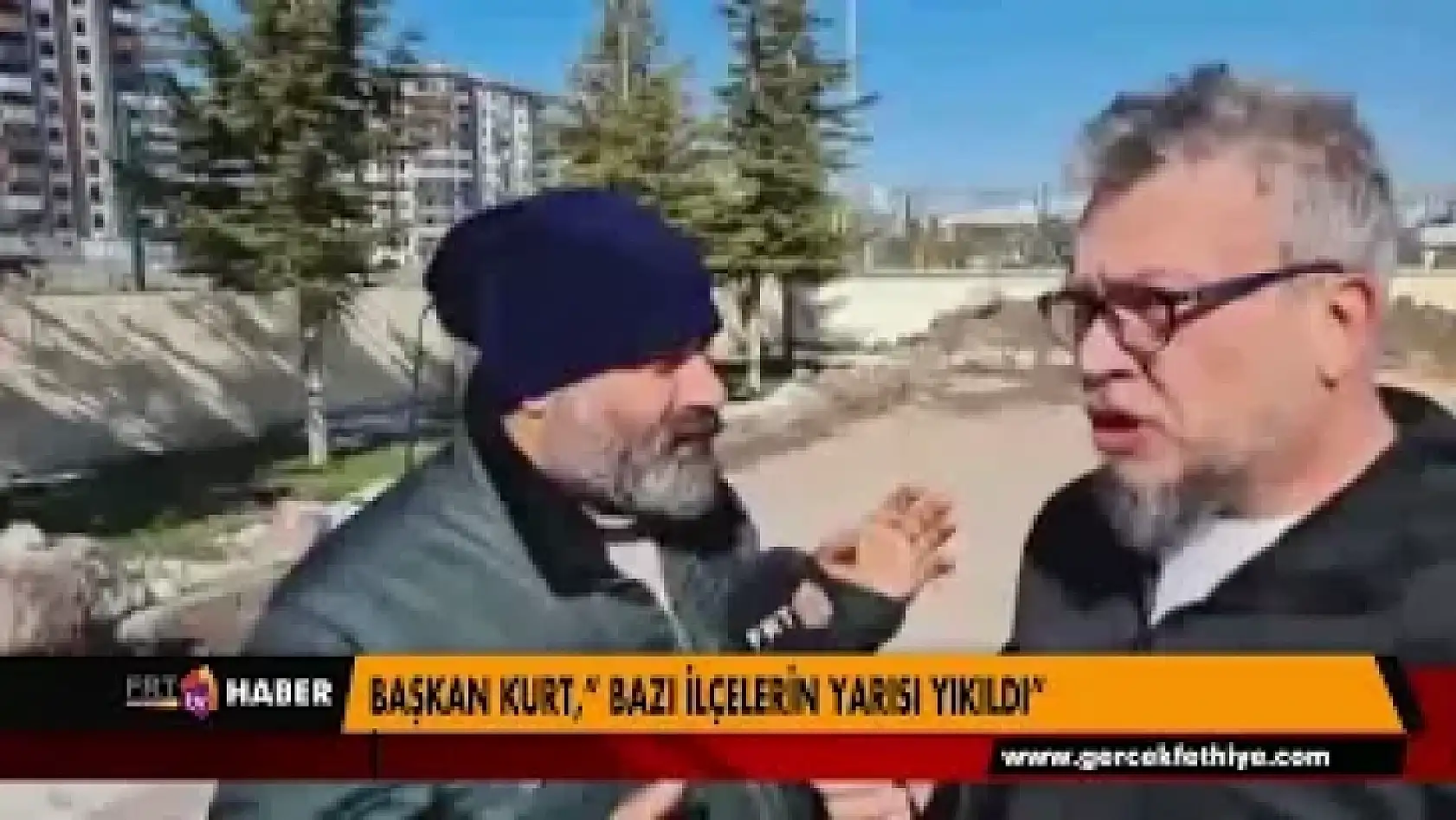 BAŞKAN KURT BAZI İLÇELERİN YARISI YIKILDI