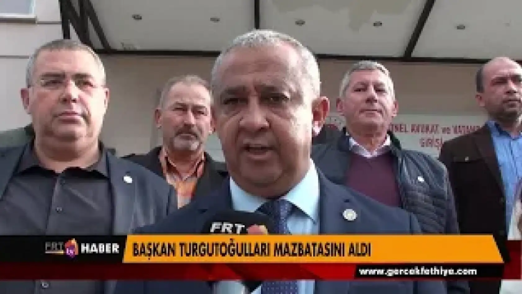 BAŞKAN TURGUTOĞULLARI MAZBATASINI ALDI