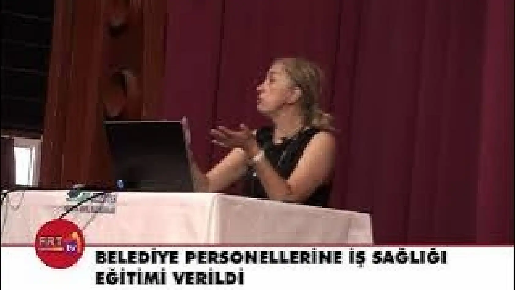 Belediye Personellerine İş Sağlığı Eğitimi Verildi