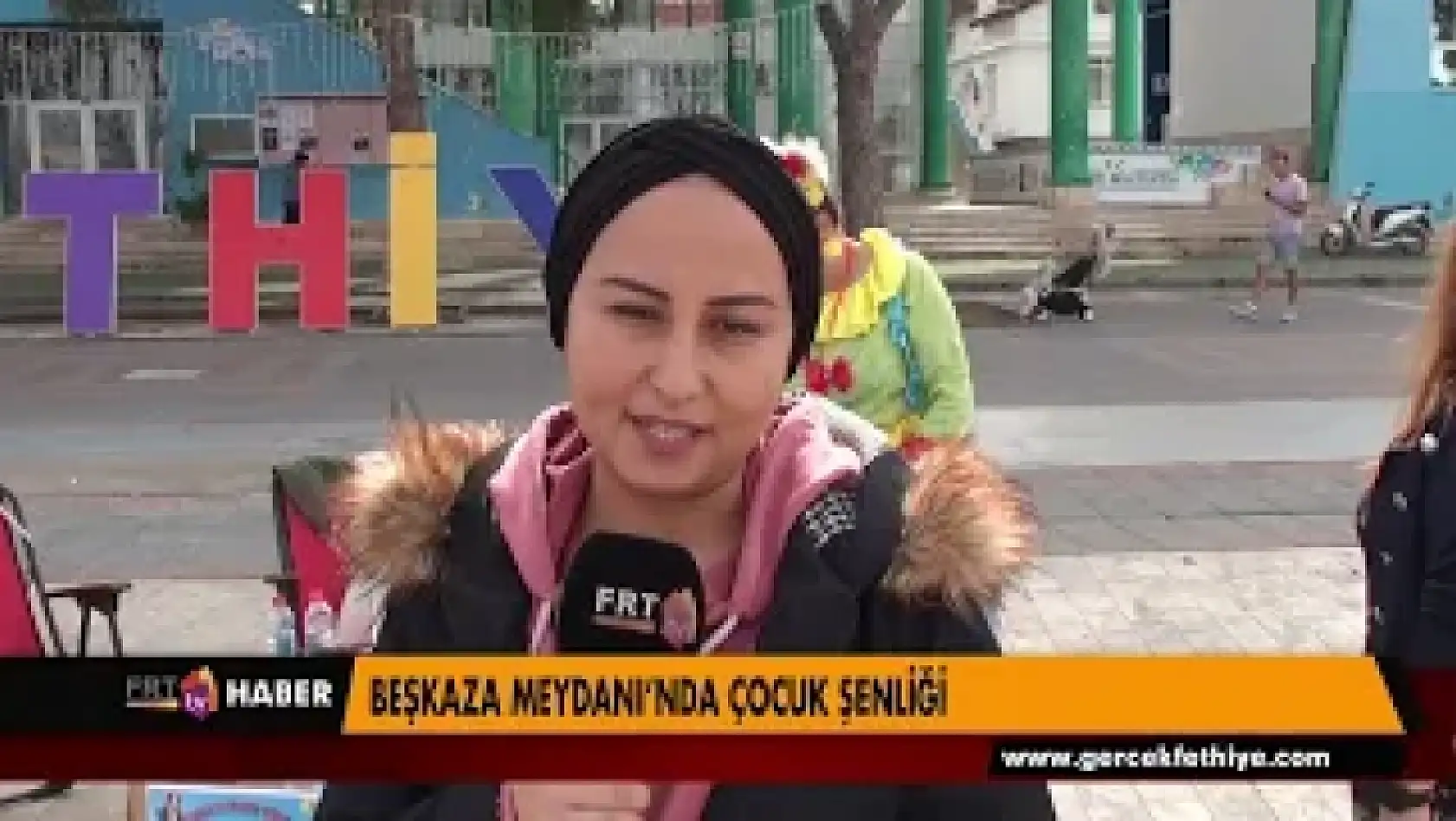 BEŞKAZA MEYDANI'NDA ÇOCUK ŞENLİĞİ