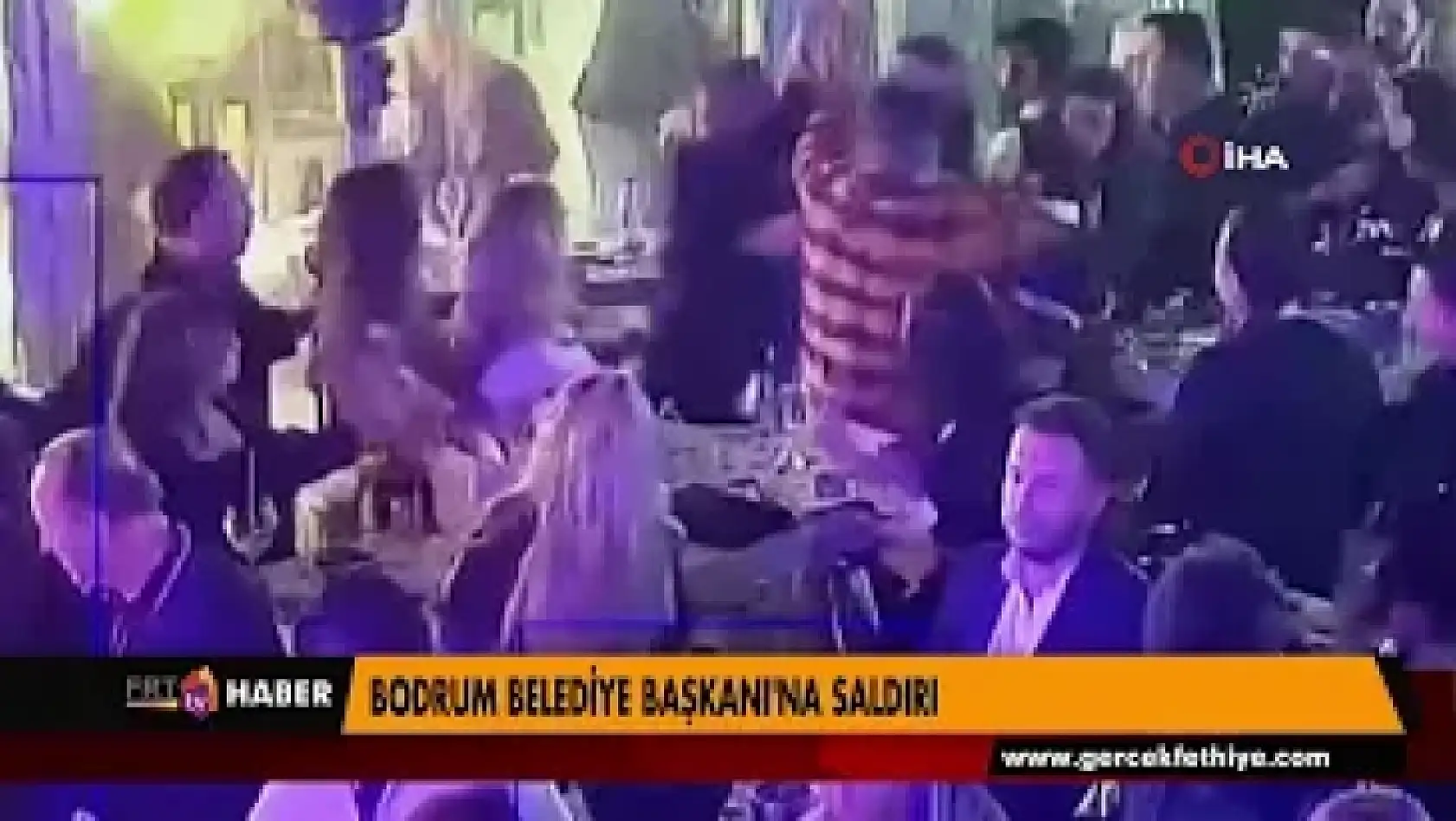 BODRUM BELEDİYE BAŞKANI'NA SALDIRI