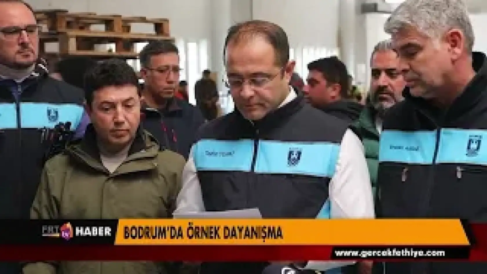 BODRUM'DA ÖRNEK DAYANIŞMA