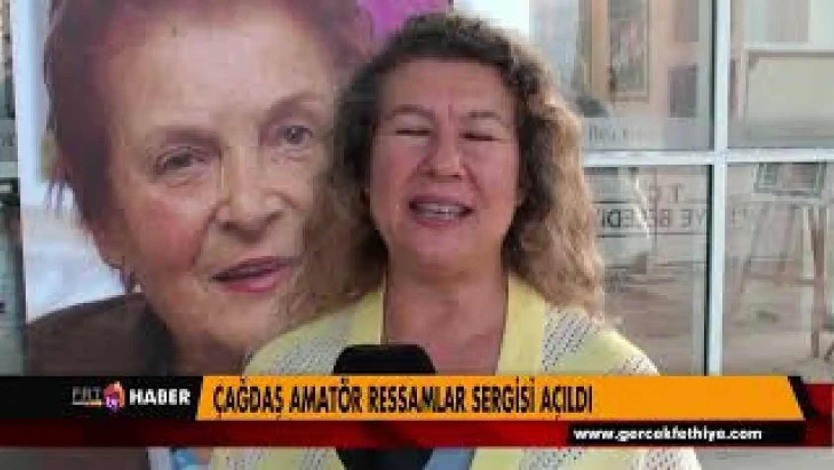 ÇAĞDAŞ AMATÖR RESSAMLAR SERGİSİ AÇILDI