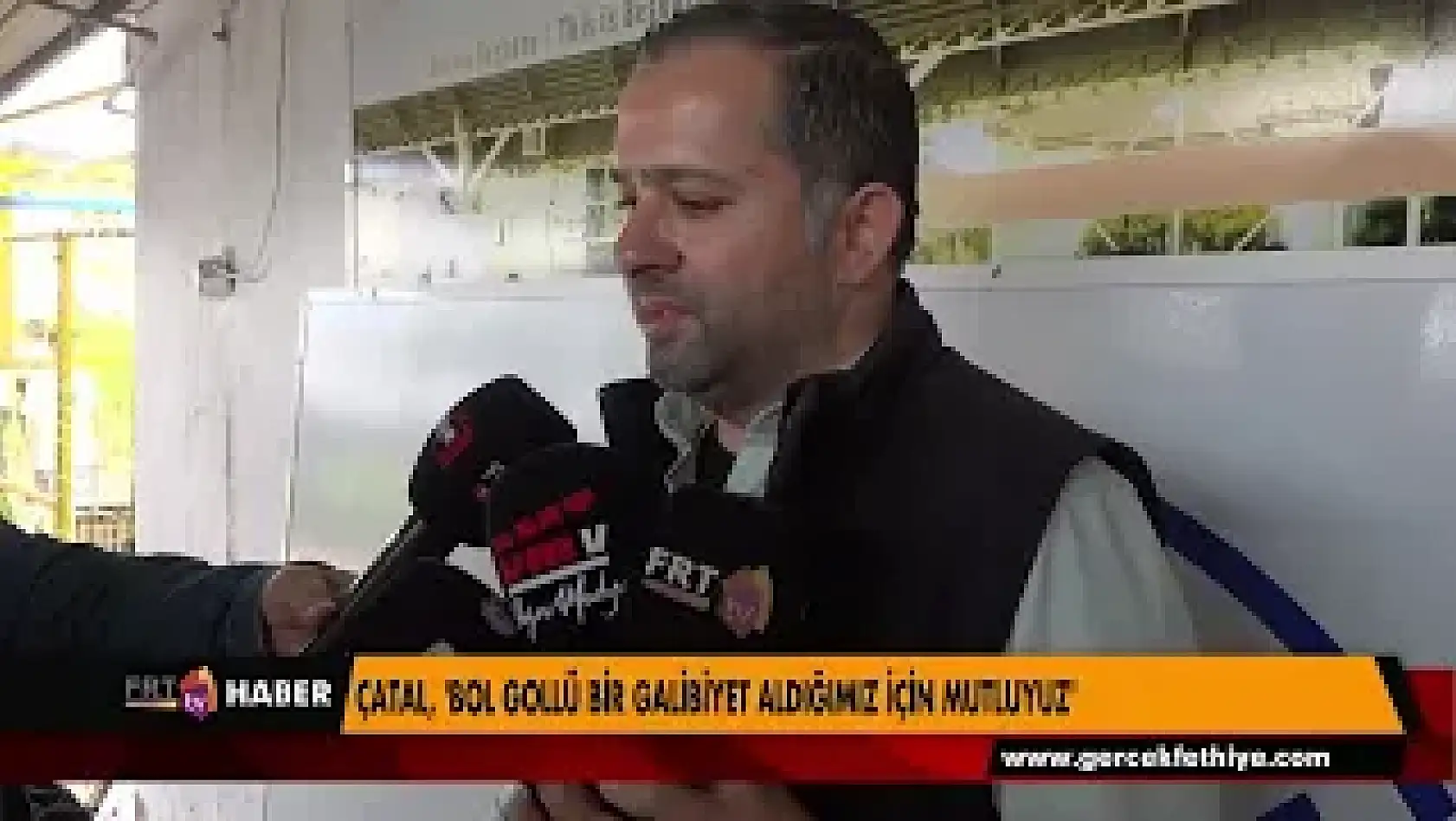 Çatal, 'Bol gollü bir galibiyet aldığımız içim mutluyuz'