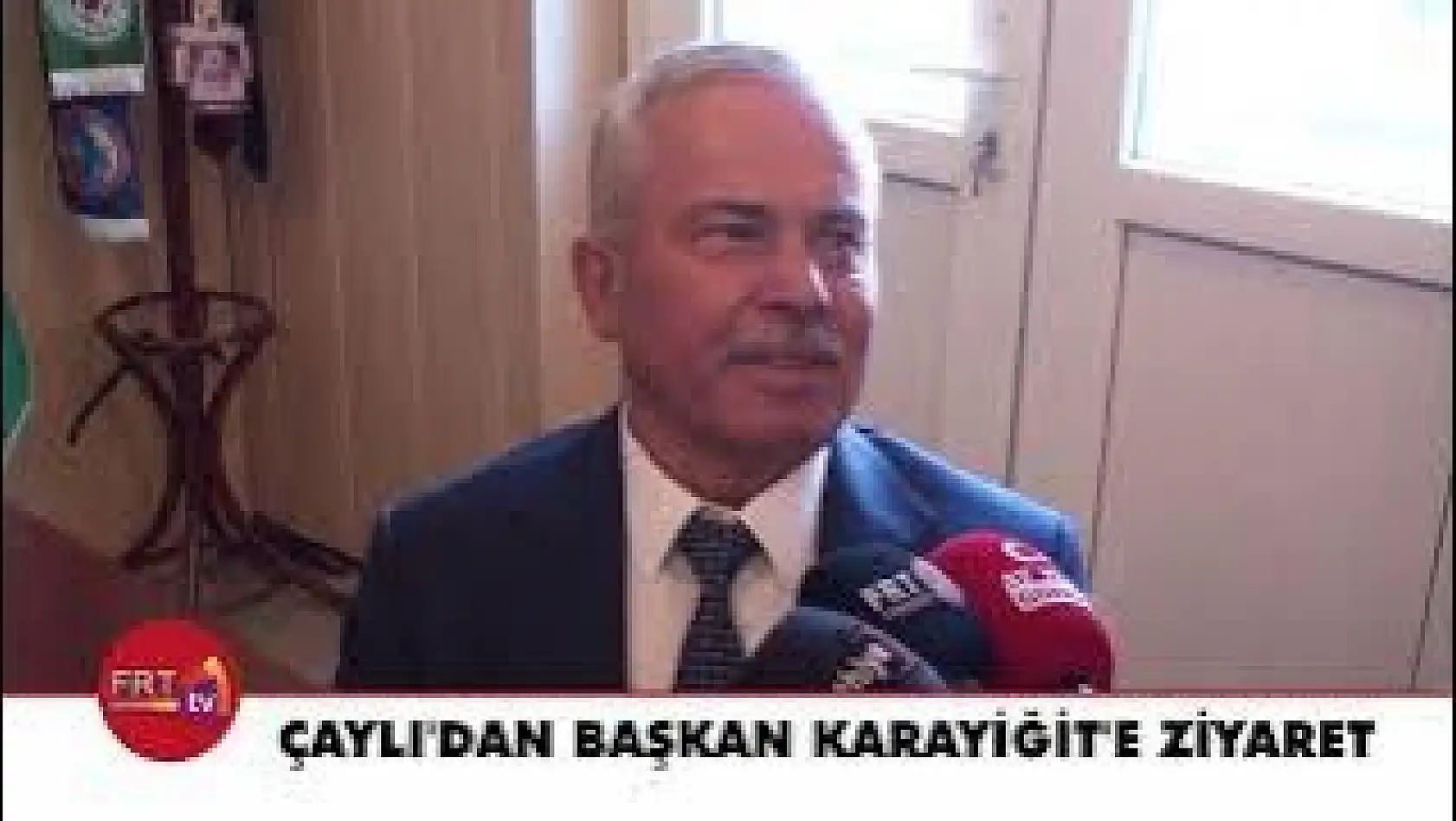 Çaylı'dan Başkan Karayiğit'e Ziyaret