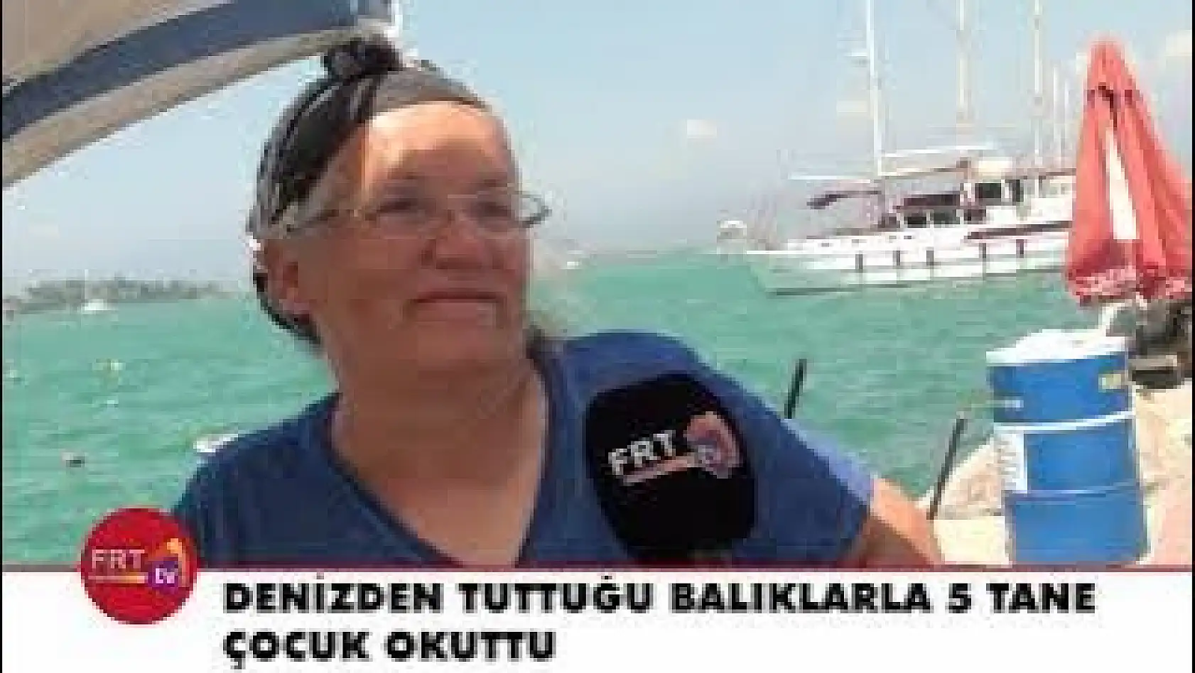 Denizden Tuttuğu Balıklarla 5 Tane Çocuk Okuttu