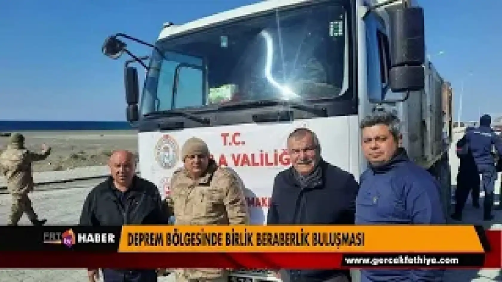 DEPREM BÖLGESİNDE BİRLİK BERABERLİK BULUŞMASI