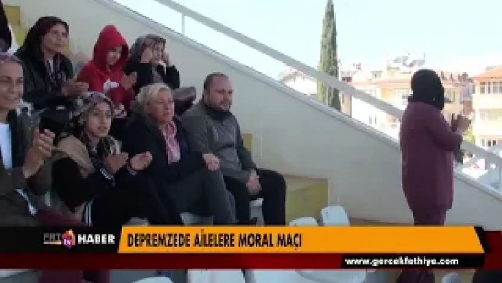 DEPREMZEDE AİLELERE DESTEK MAÇI