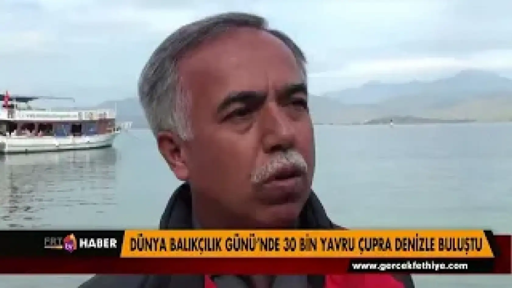 DÜNYA BALIKÇILIK GÜNÜ'NDE 30 BİN YAVRU ÇUPRA DENİZLE BULUŞTU