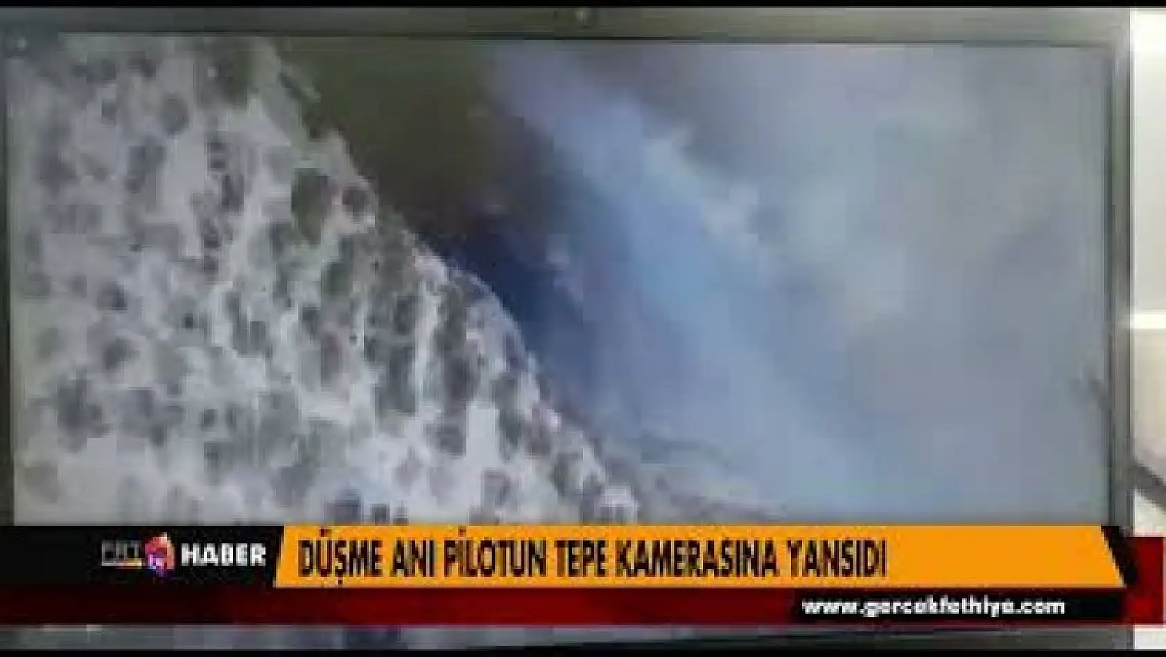 DÜŞME ANI KASK KAMERASINA YANSIDI