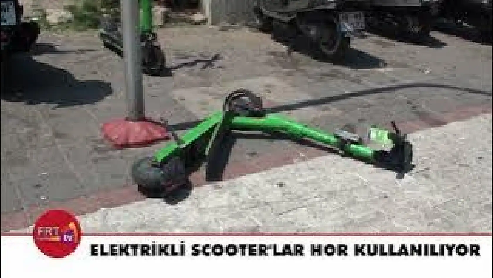 Elektrikli Scooter'lar Hor Kullanılıyor