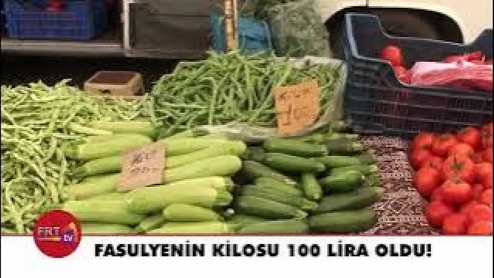 Fasulyenin Kilosu 100 Lira Oldu!