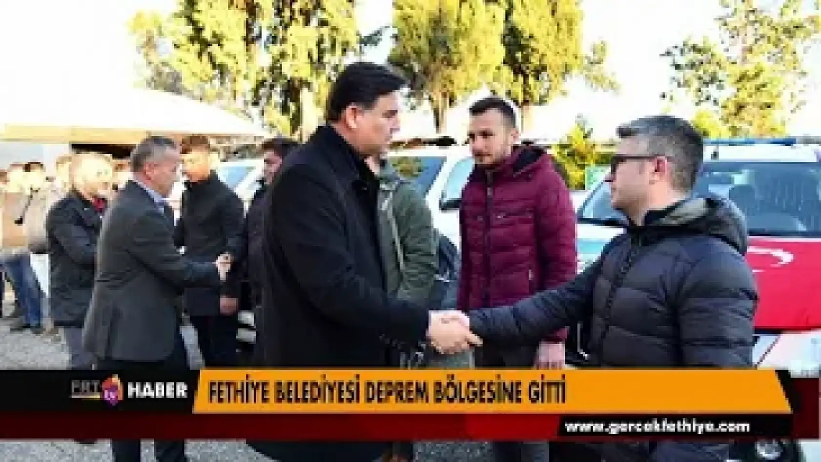 FETHİYE BELEDİYESİ DEPREM BÖLGESİNE GİTTİ