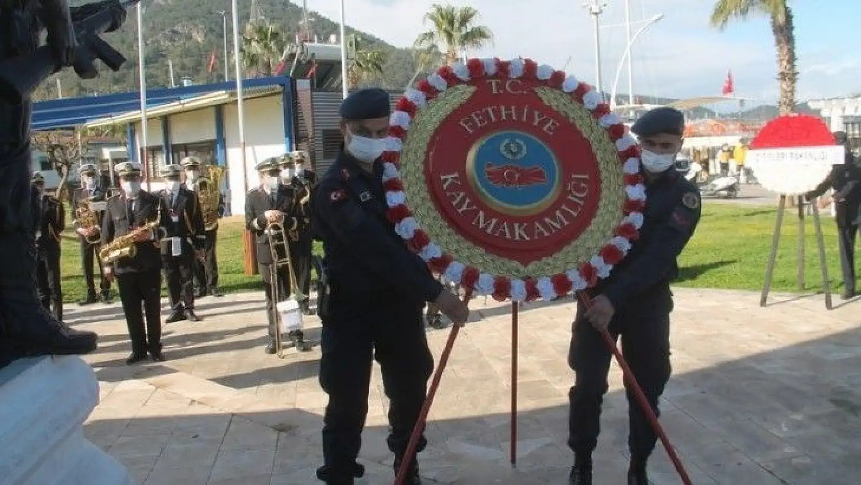 Fethiye'de 18 Mart Çanakkale Zaferi Yıl Dönümünde Şehitler Anıldı