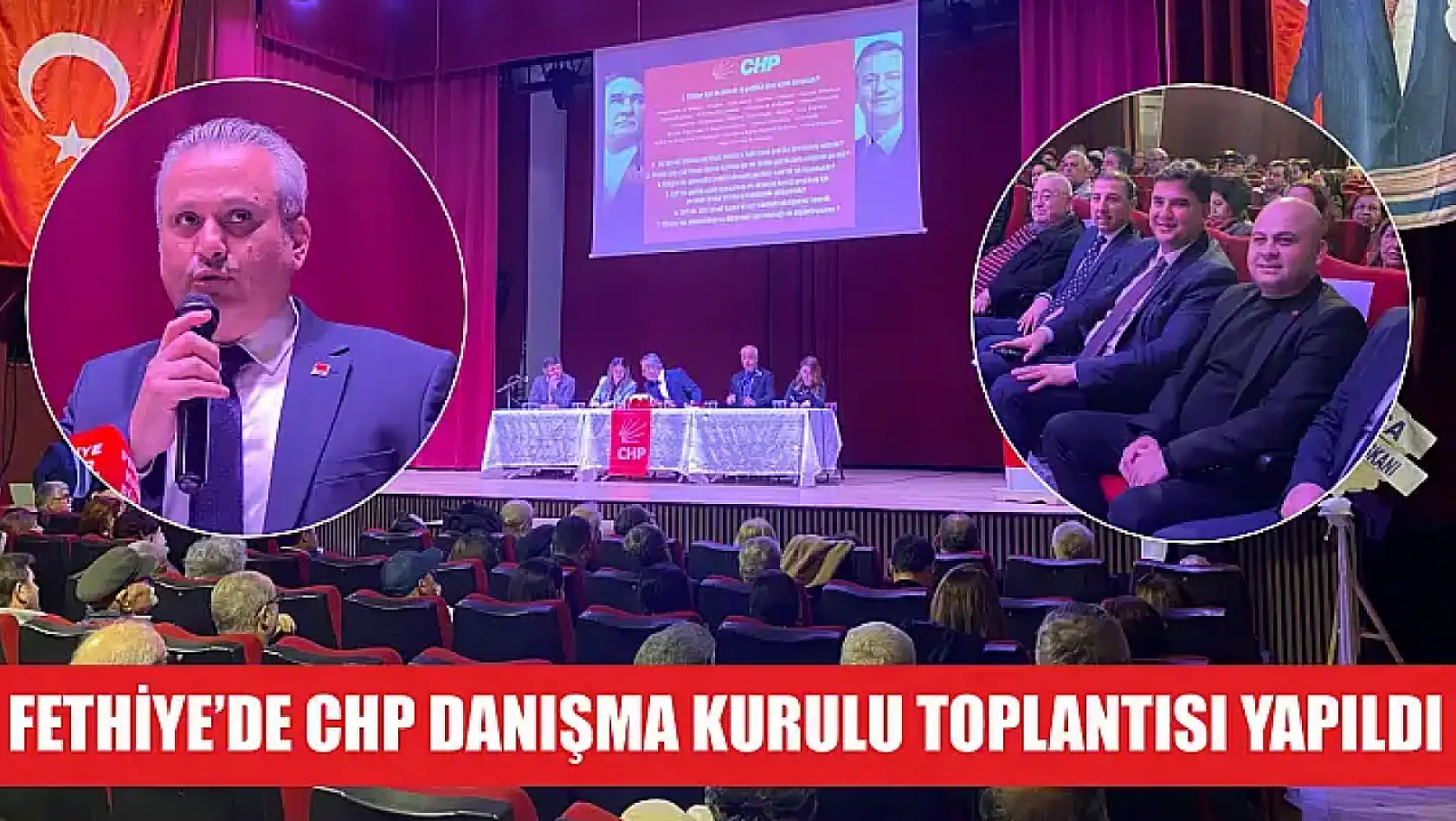 Fethiye'de CHP Danışma Kurulu Toplantısı Yapıldı