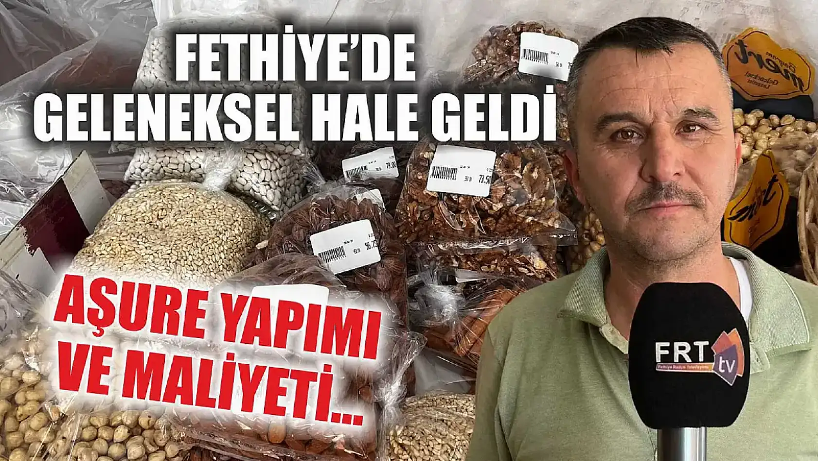 Fethiye'de geleneksel hale geldi: Aşure yapımı ve maliyeti…