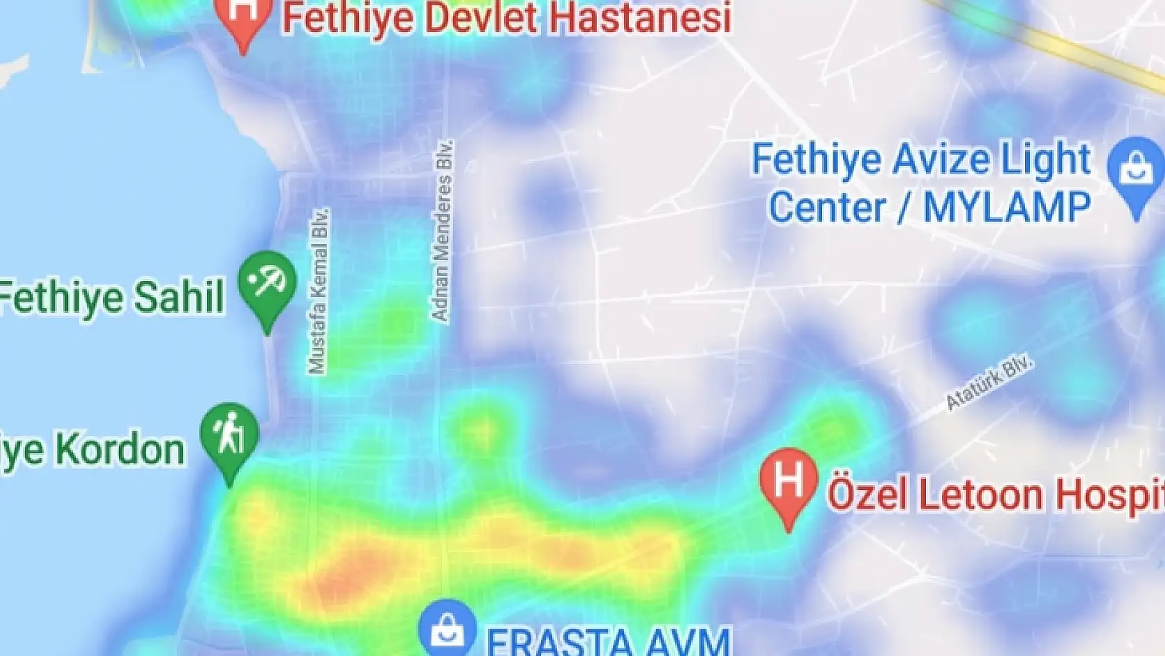 Fethiye'de günlük 150 pozitif vaka