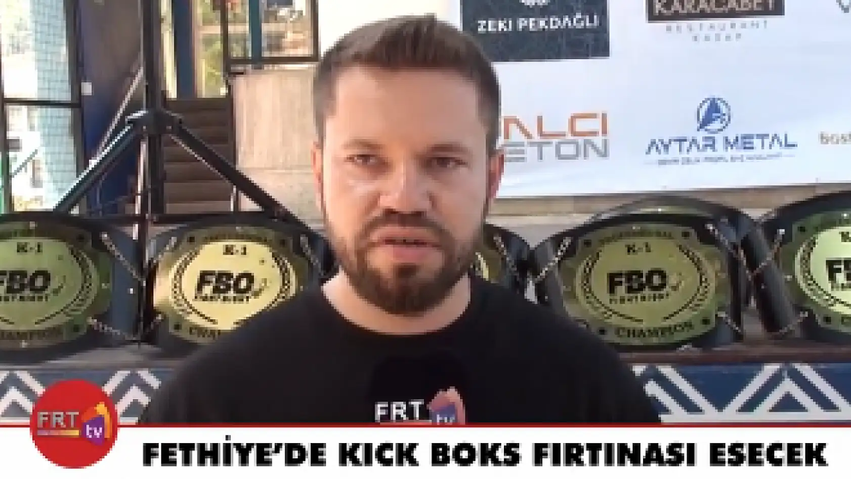 Fethiye'de Kick Boks Fırtınası Esecek