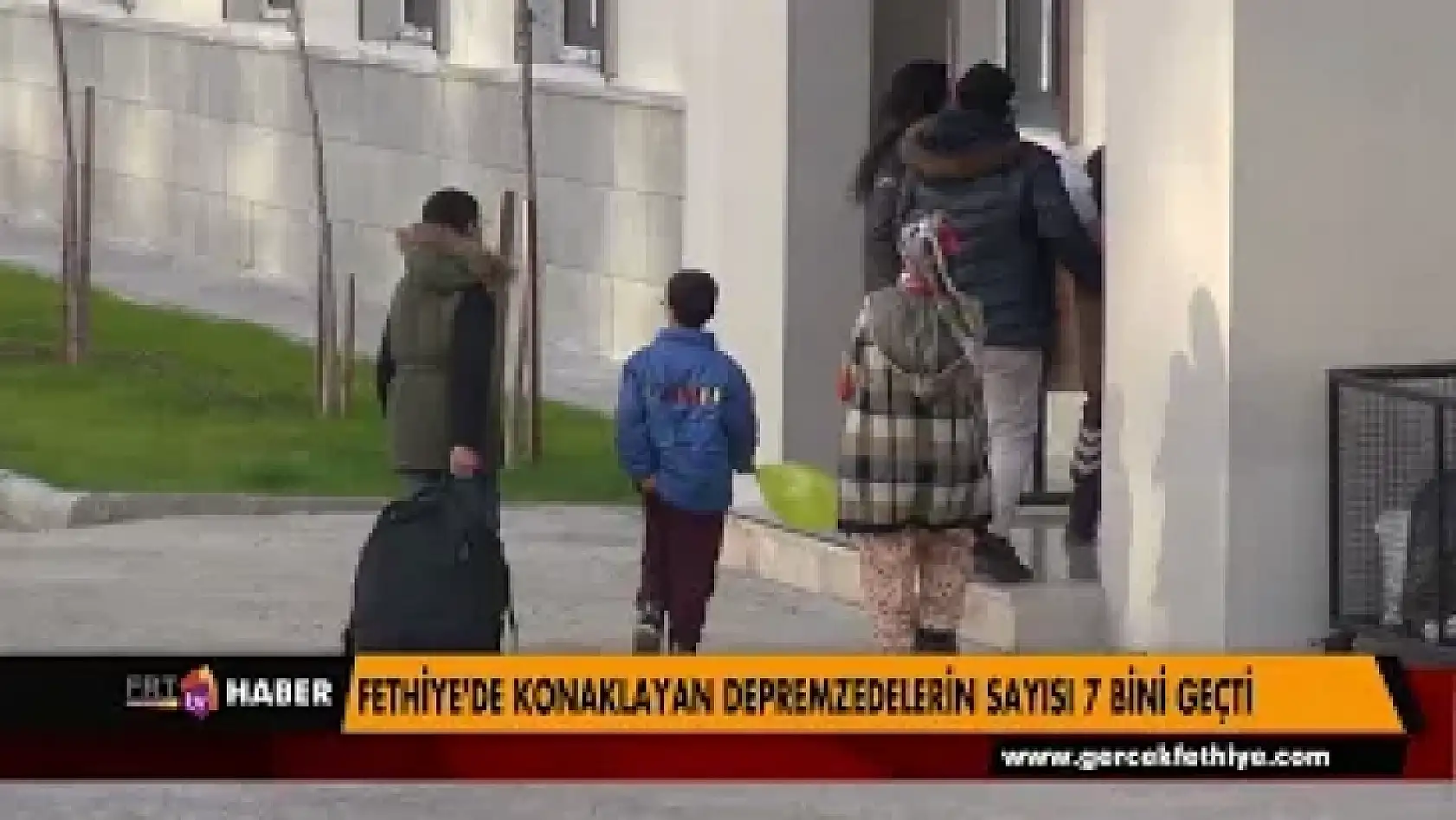 FETHİYE'DE KONAKLAYAN DEPREMZEDELERİN SAYISI 7 BİNİ GEÇTİ