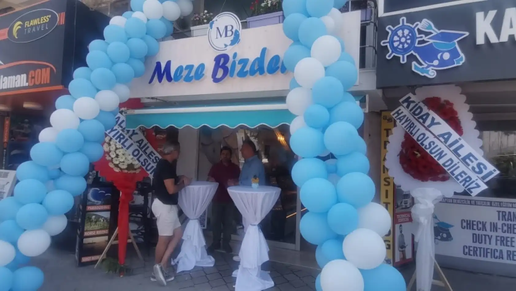 Fethiye'de 'Meze Bizden' açıldı