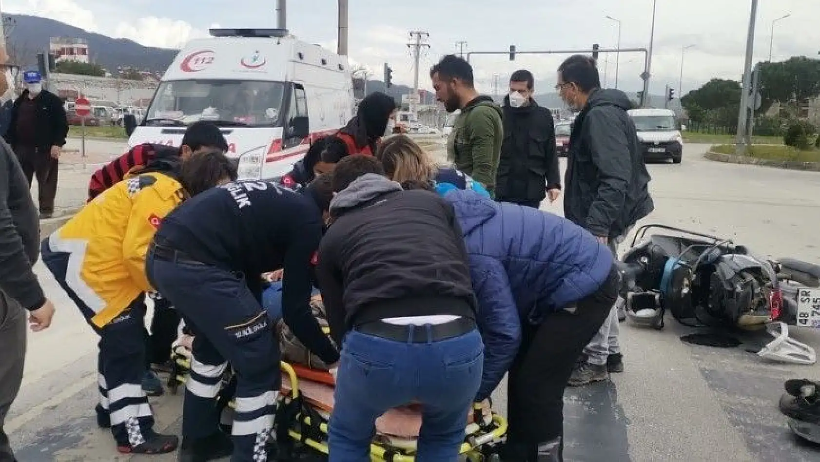 Fethiye'de Trafik Kazası: 1 Ağır Yaralı