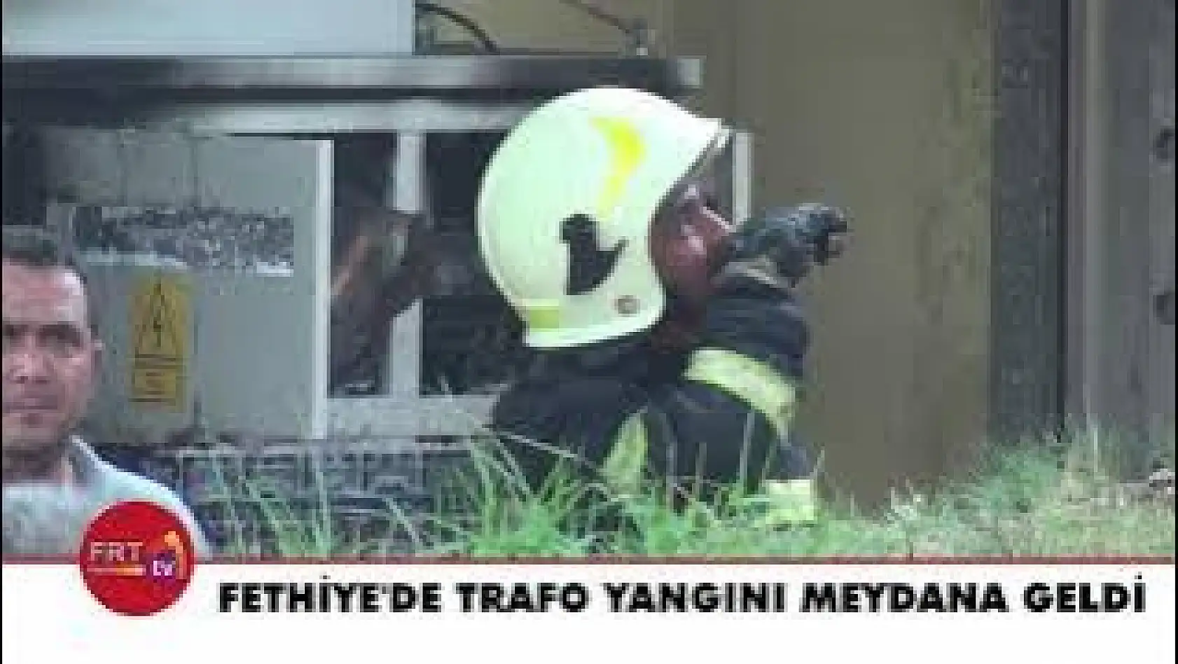 Fethiye'de Trafo Yangını Meydana Geldi