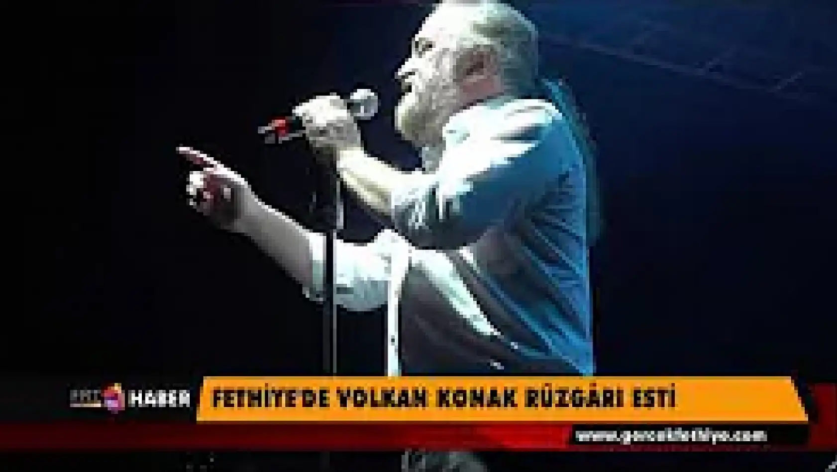 Fethiye'de volkan konak rüzgârı esti