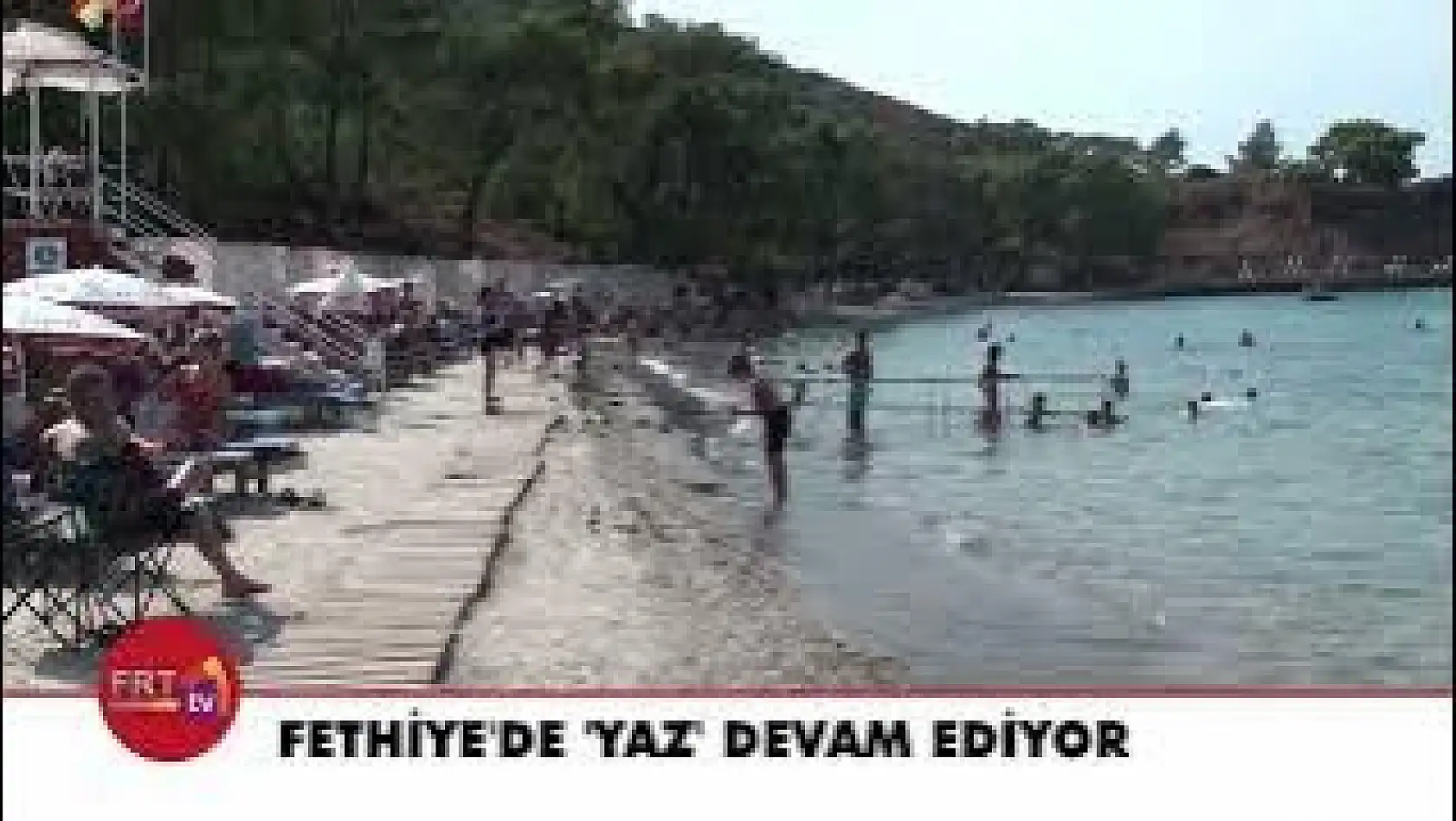 Fethiye'de 'Yaz' devam ediyor