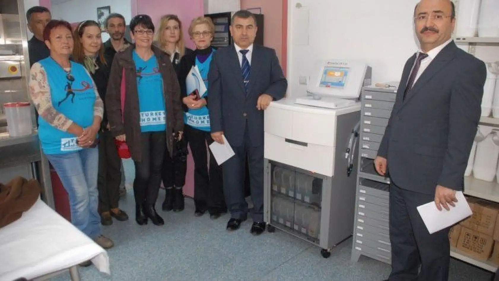 Fethiye Devlet Hastanesine 300 Kasetlik Patoloji Doku Takip Cihazı
