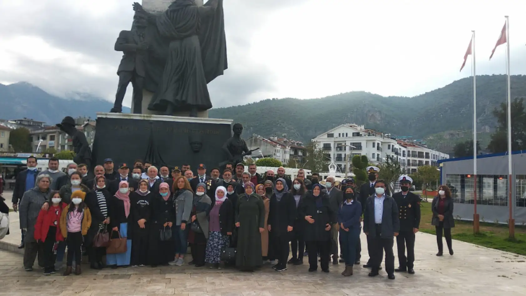 Fethiye Gaziler Derneği'ne Tokat'tan Anlamlı Ziyaret