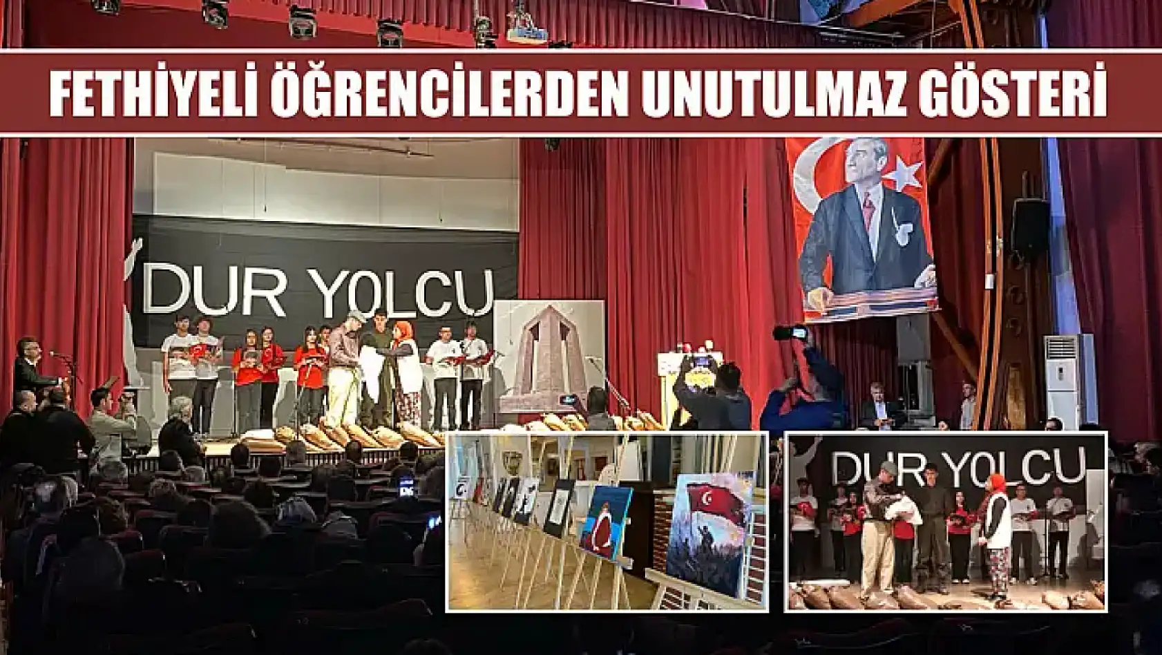 Fethiyeli öğrencilerden unutulmaz gösteri