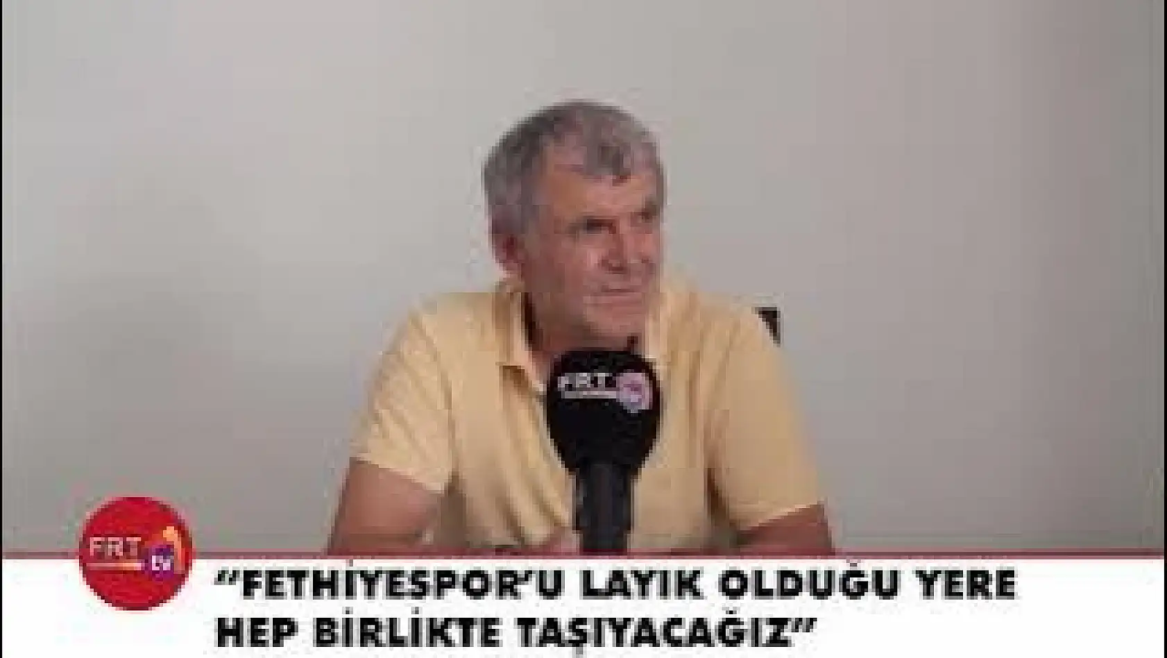 'Fethiyespor'u layık olduğu yere HEP BİRLİKTE taşıyacağız'